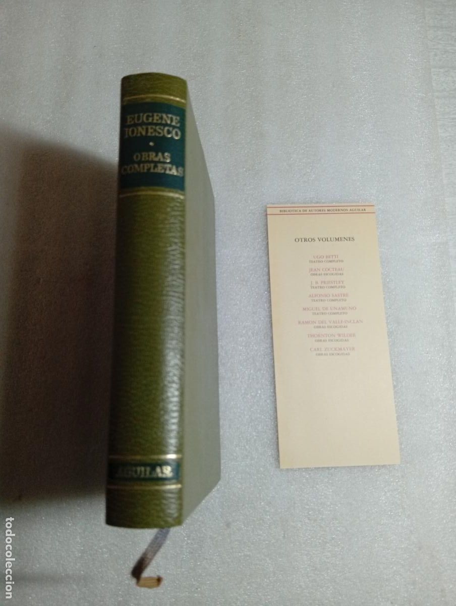 Libros de segunda mano: OBRAS COMPLETAS - EUGENE IONESCO - Foto 1