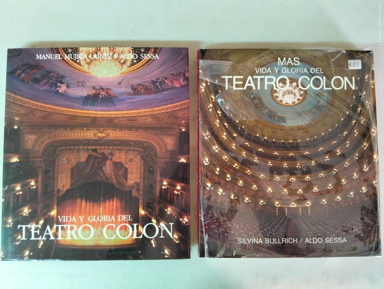 Libros de segunda mano: Teatro. Magnificos libros gran formato, Buenos Aires, Teatro Colon, Aldo Sessa, 1985 L54