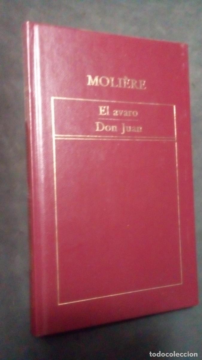 Libros de segunda mano: Moli&egrave;re: El avaro. Don Juan. / Orbis Literatura Universal 80-TAPA DURA-COMO NUEVO