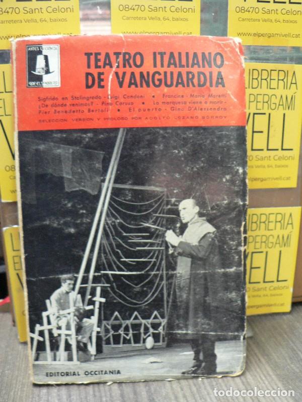 Libros de segunda mano: Teatro italiano de Vanguardia - Adolfo Lozano Borroy - Editorial Occitania - 1967 - El sombrero de D