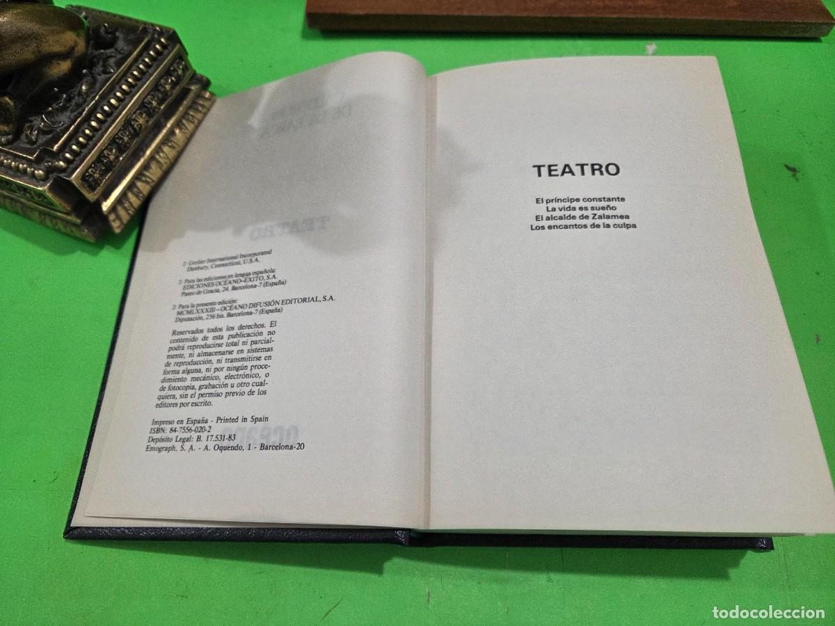 Libros de segunda mano: CALDER&Oacute;N DE LA BARCA...&rdquo;&rdquo;TEATRO&rdquo;&rdquo;....EDICIONES OCEANO...1983... - Foto 5