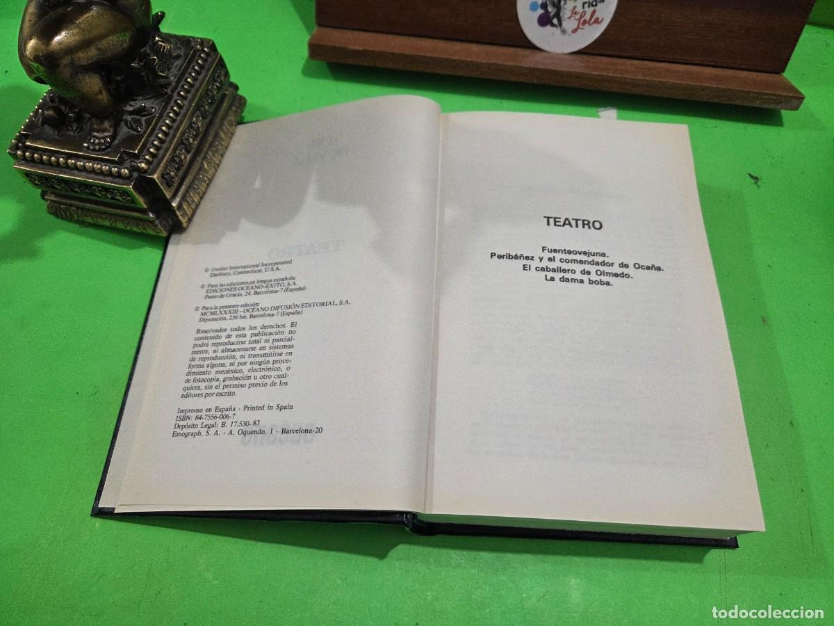 Libros de segunda mano: LOPE DE VEGA...&rdquo;&rdquo;TEATRO&rdquo;&rdquo;...EDICIONES OCEANO...1983... - Foto 6