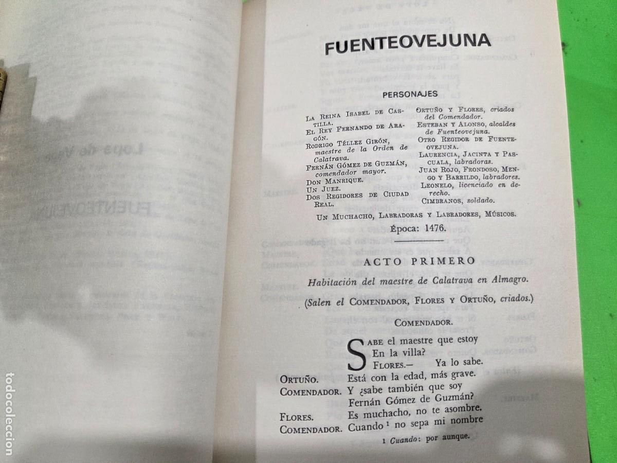 Libros de segunda mano: LOPE DE VEGA...&rdquo;&rdquo;TEATRO&rdquo;&rdquo;...EDICIONES OCEANO...1983... - Foto 8