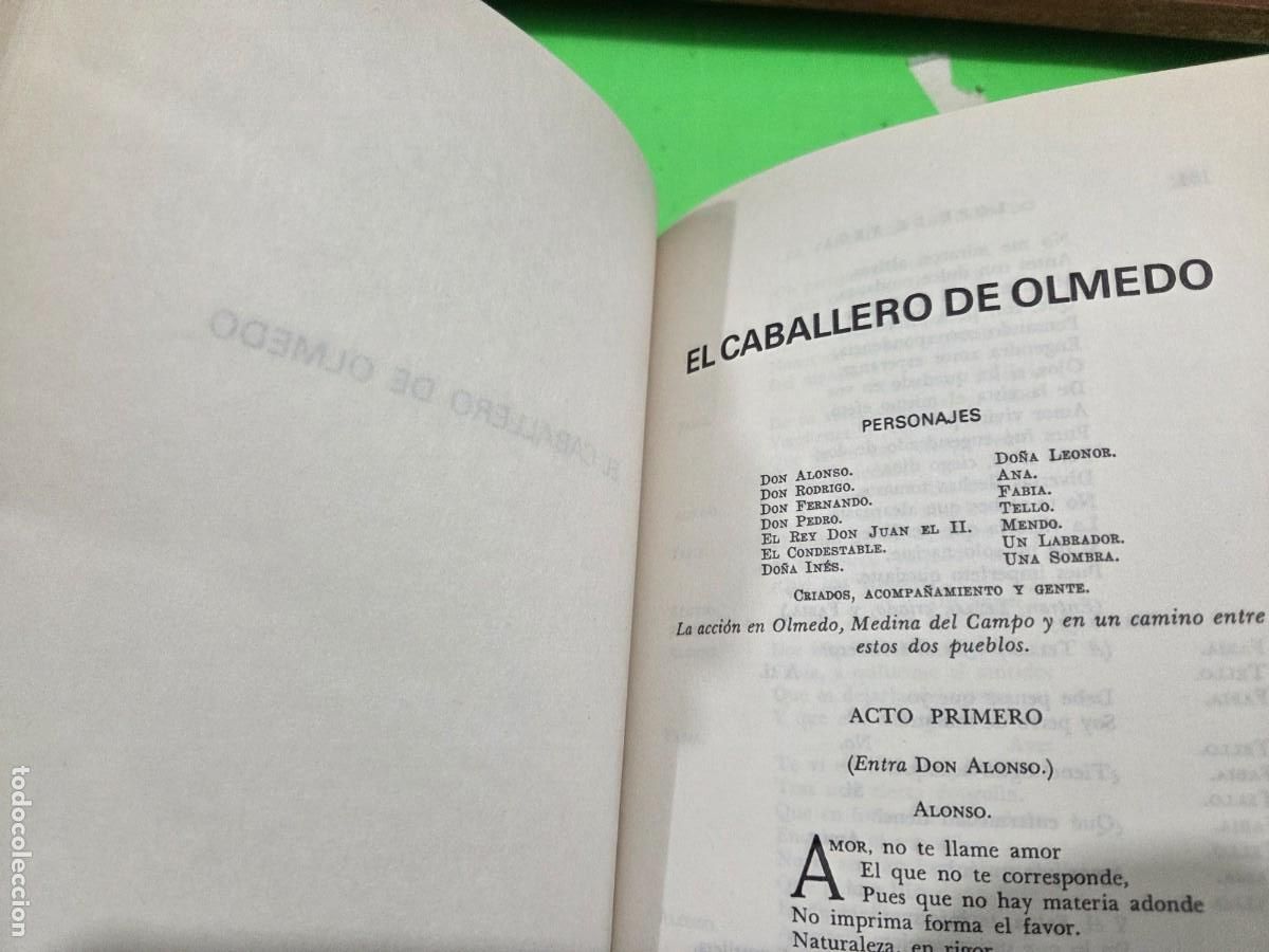 Libros de segunda mano: LOPE DE VEGA...&rdquo;&rdquo;TEATRO&rdquo;&rdquo;...EDICIONES OCEANO...1983... - Foto 10