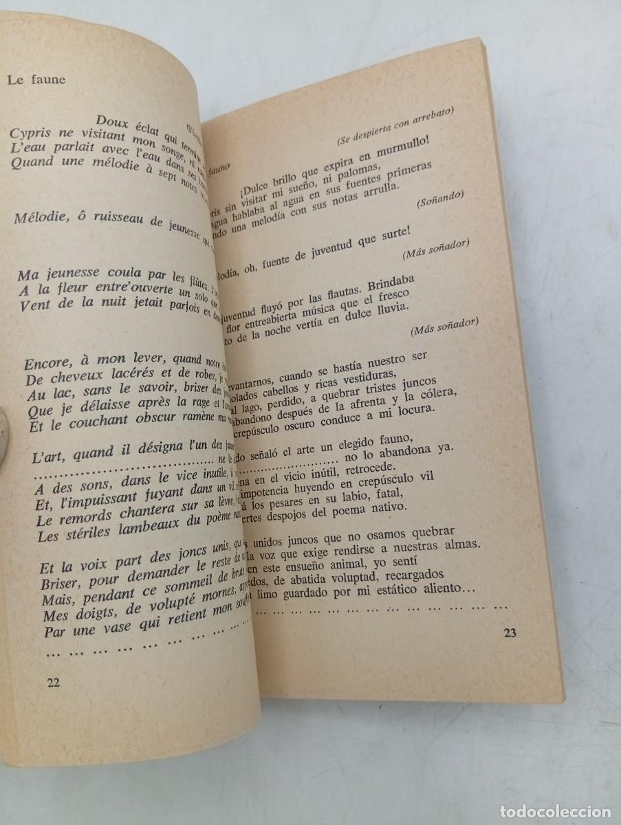 Libros de segunda mano: DOS POEMAS DRAM&Aacute;TICOS. STEPHANE MALLARME. EDICIONES BILING&Uuml;E. 1972. PAGS : 64. - Foto 3