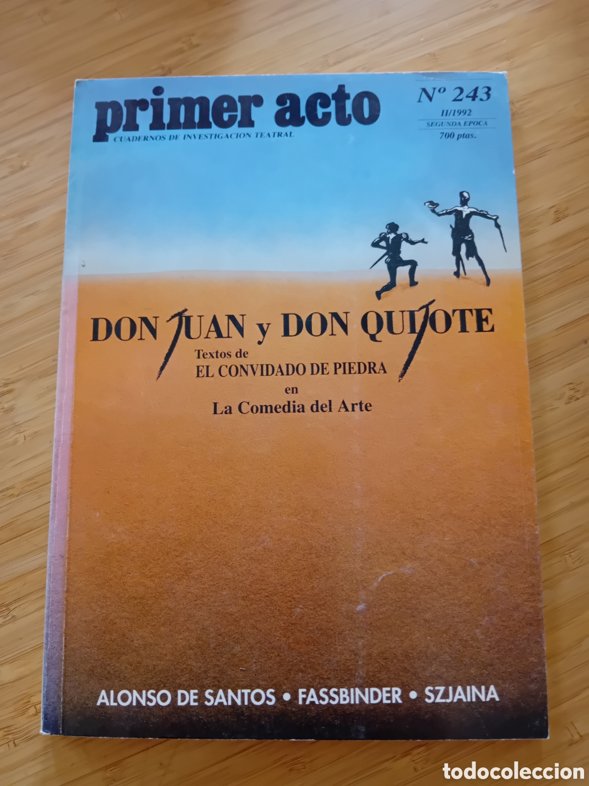 Libros de segunda mano: Primer acto. Cuadernos de Investigaci&oacute;n Teatro n&ordm;243, Marzo-abril 1992 - VVAA
