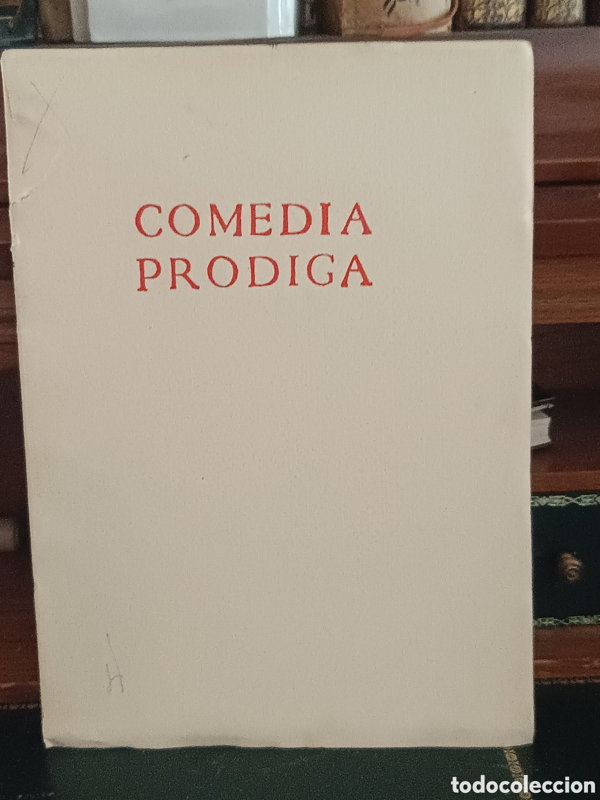 Libros de segunda mano: COMEDIA PRODIGA (1554) ED. FACS&Iacute;MIL 1953 PEREZ Y GOMEZ. EJEMPLAR M DE LA TIRADA A-Z JULIAN BARBAZAN