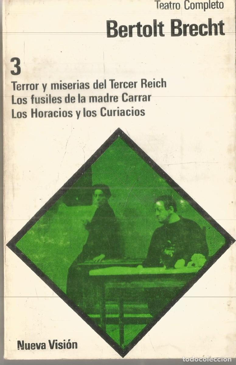 Libros de segunda mano: BERTOLT BRECHT. TEATRO COMPLETO 3. EDICIONES NUEVA VISION - Foto 1