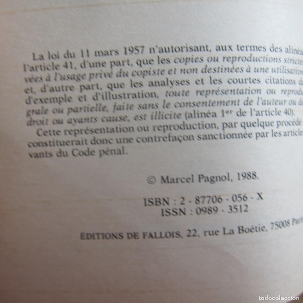 Libros de segunda mano: MARIUS - MARCEL PAGNOL (FALLOIS) TEATRO IDIOMAS - Foto 7