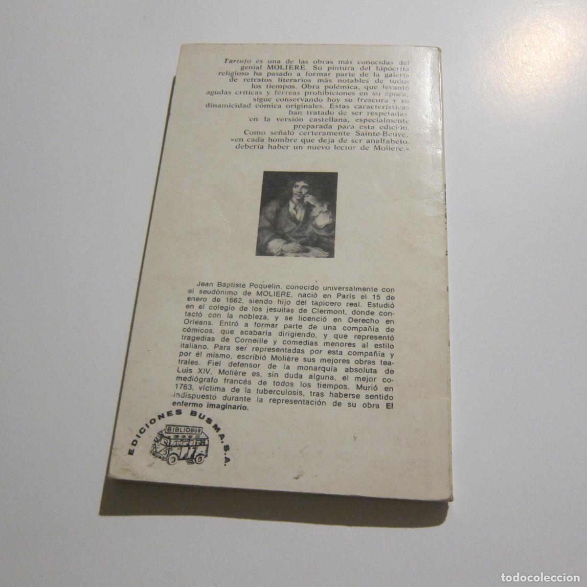 Libros de segunda mano: TARTUFO - MOLIERE (PPP) TEATRO - Foto 3