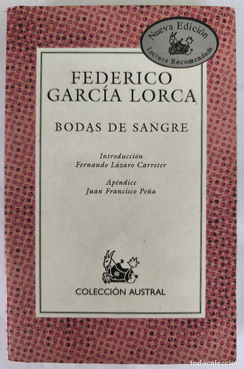 Libros de segunda mano: LA CASA DE BERNARDA ALBA - Federico Garcia Lorca - Edit. Espasa Calpe 1989