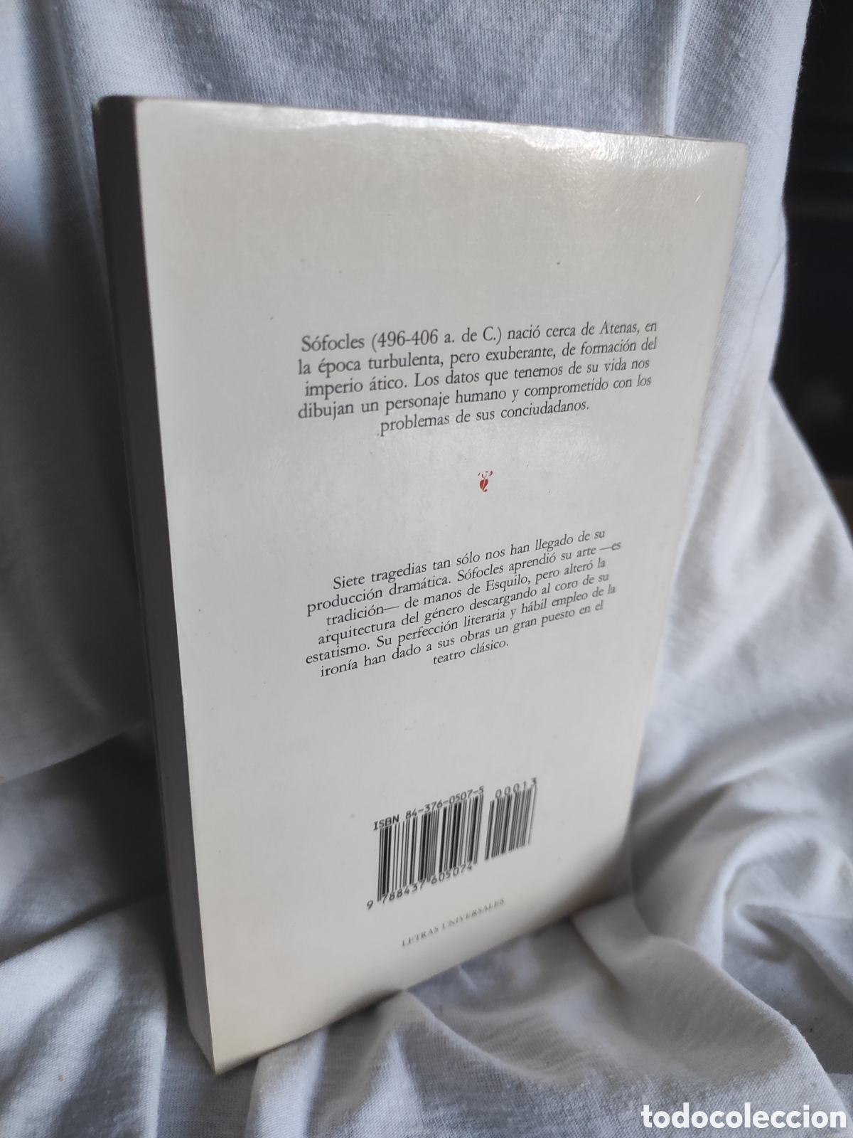 Libros de segunda mano: SOFOCLES. TRAGEDIAS COMPLETAS. CATEDRA (PEDIDO MINIMO 10&euro;) - Foto 2