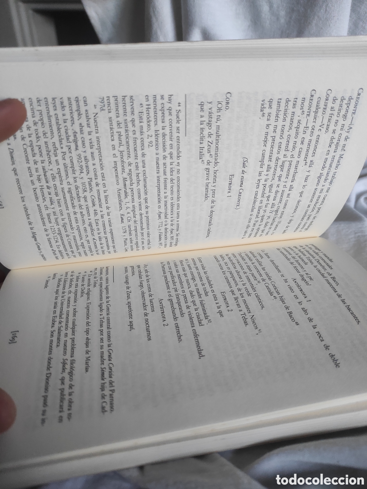 Libros de segunda mano: SOFOCLES. TRAGEDIAS COMPLETAS. CATEDRA (PEDIDO MINIMO 10&euro;) - Foto 4