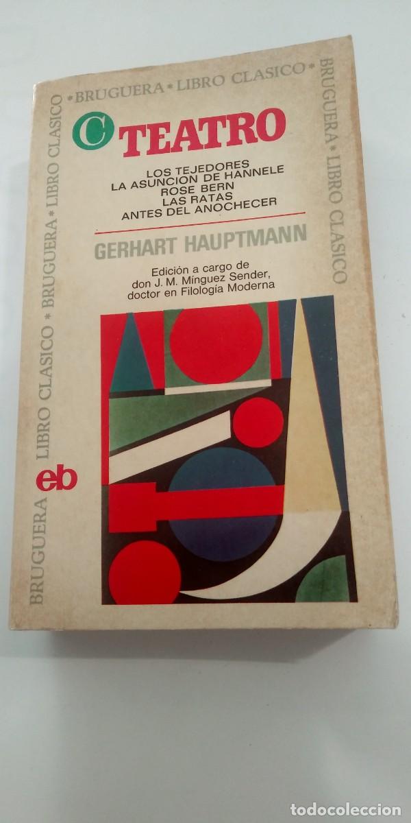 Libros de segunda mano: Teatro Gerhart Hauptmann