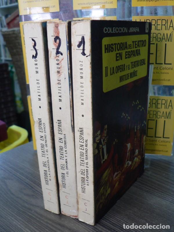 Libros de segunda mano: Historia del teatro en Espa&ntilde;a I. El drama y la comedia - Mu&ntilde;oz, Matilde - Editorial Tesoro - 1965 -