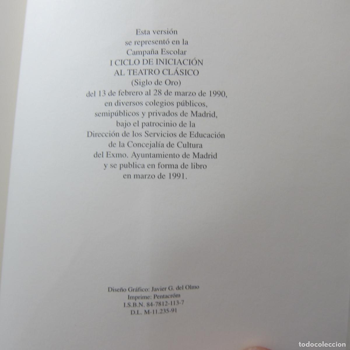 Libros de segunda mano: LA DAMA DUENDE - CALDER&Oacute;N DE LA BARCA (ACM) TEATRO - Foto 8
