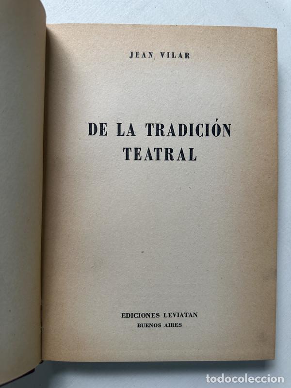 Libros de segunda mano: De la tradicion teatral - Vilar Jean - Foto 1