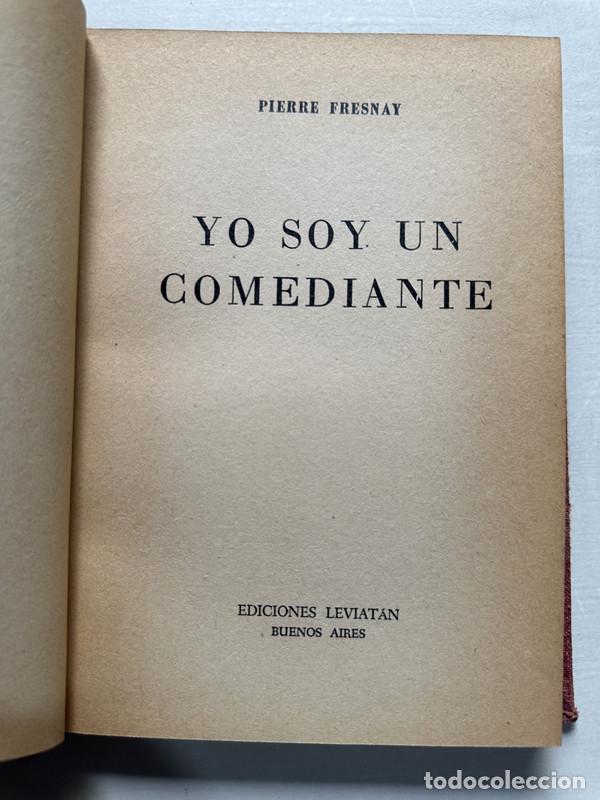 Second hand books: Yo soy un comediante - Fresnay Pierre