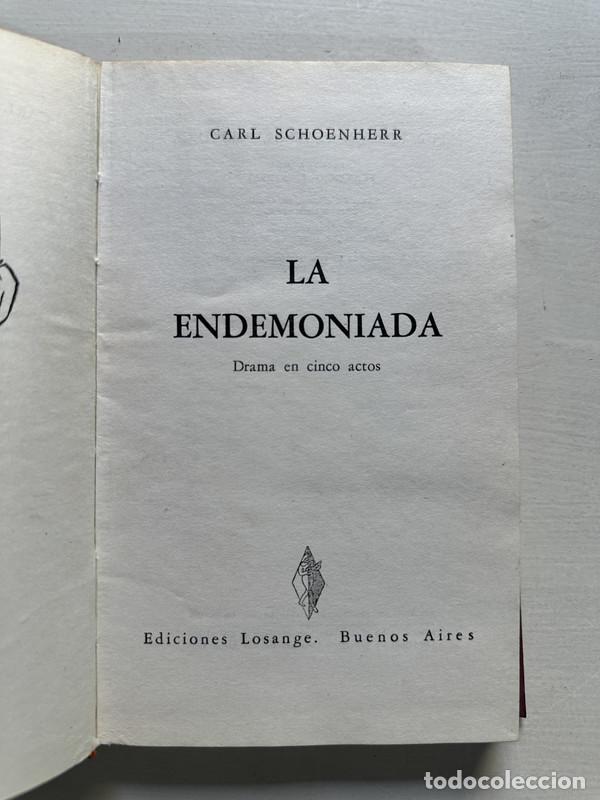 Libros de segunda mano: La endemoniada - Schoenherr Carl - Foto 1