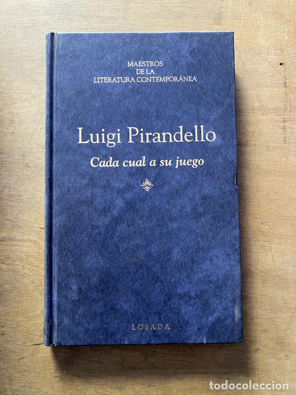 Libros de segunda mano: Cada cual a su juego - Pirandello Luigi