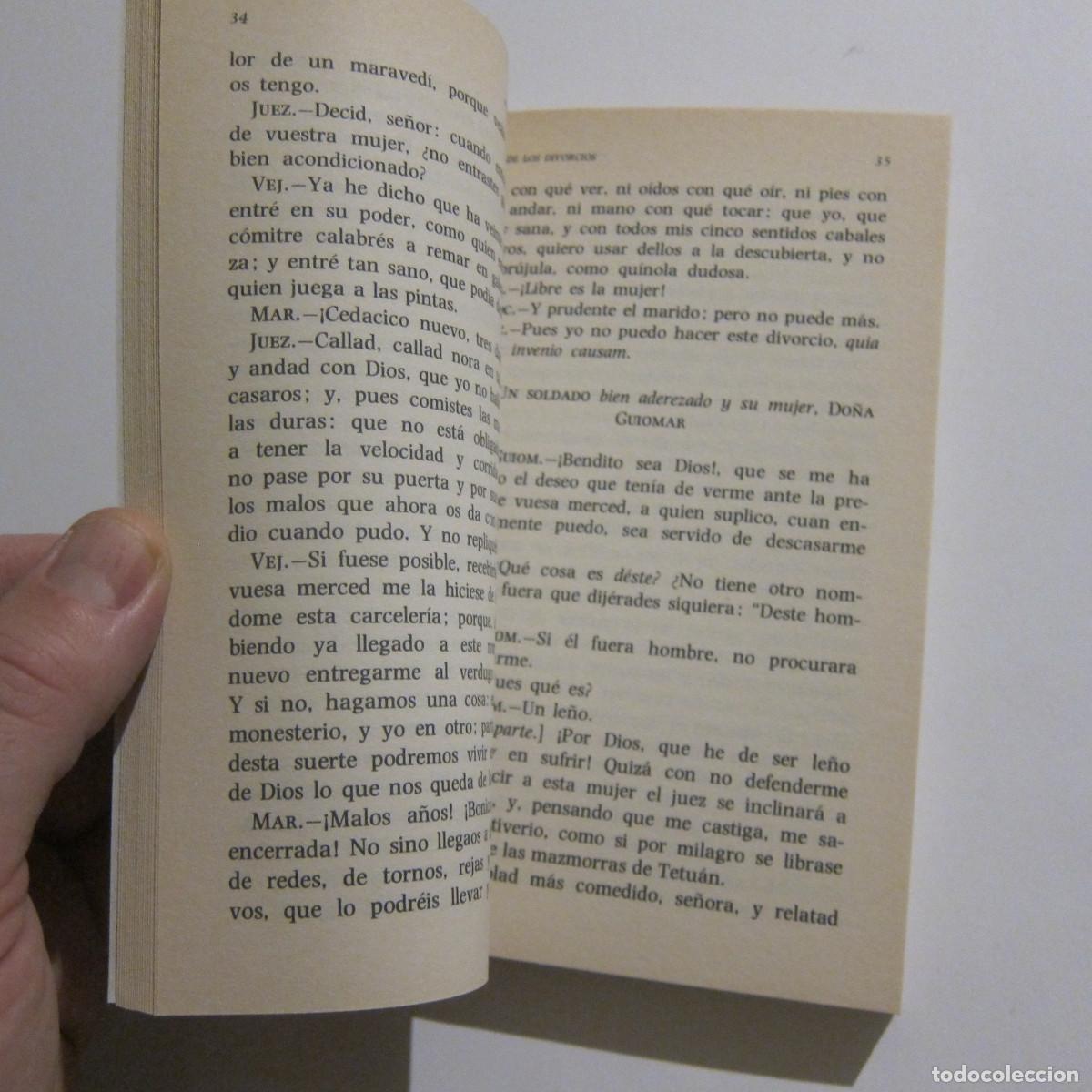Libros de segunda mano: ENTREMESES - CERVANTES (ESPASA) TEATRO - Foto 5