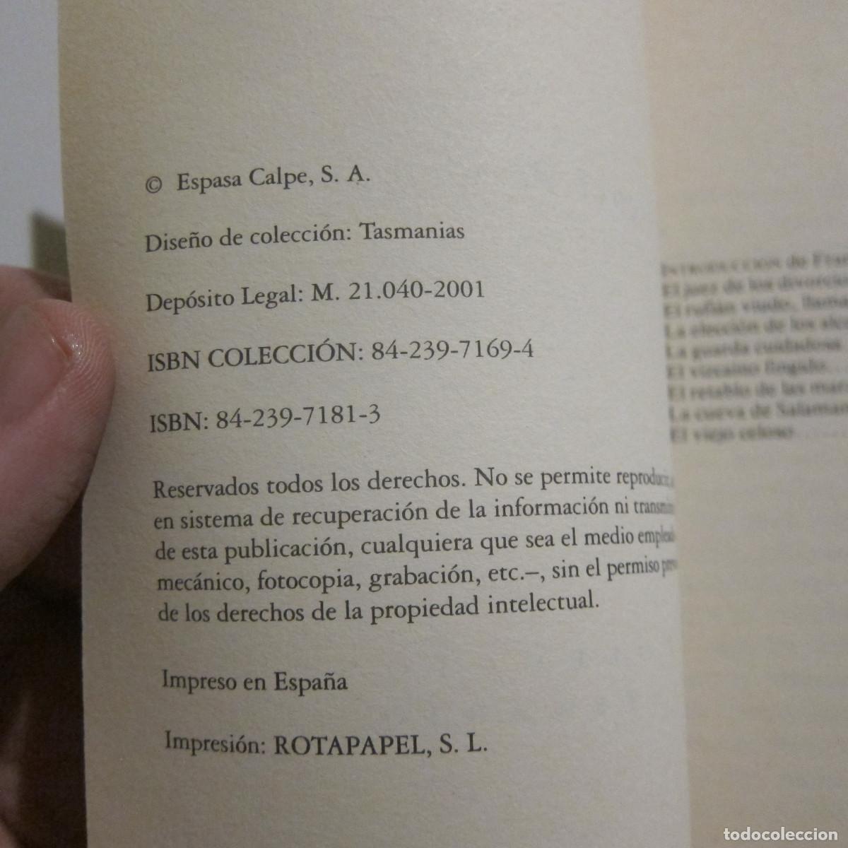 Libros de segunda mano: ENTREMESES - CERVANTES (ESPASA) TEATRO - Foto 6