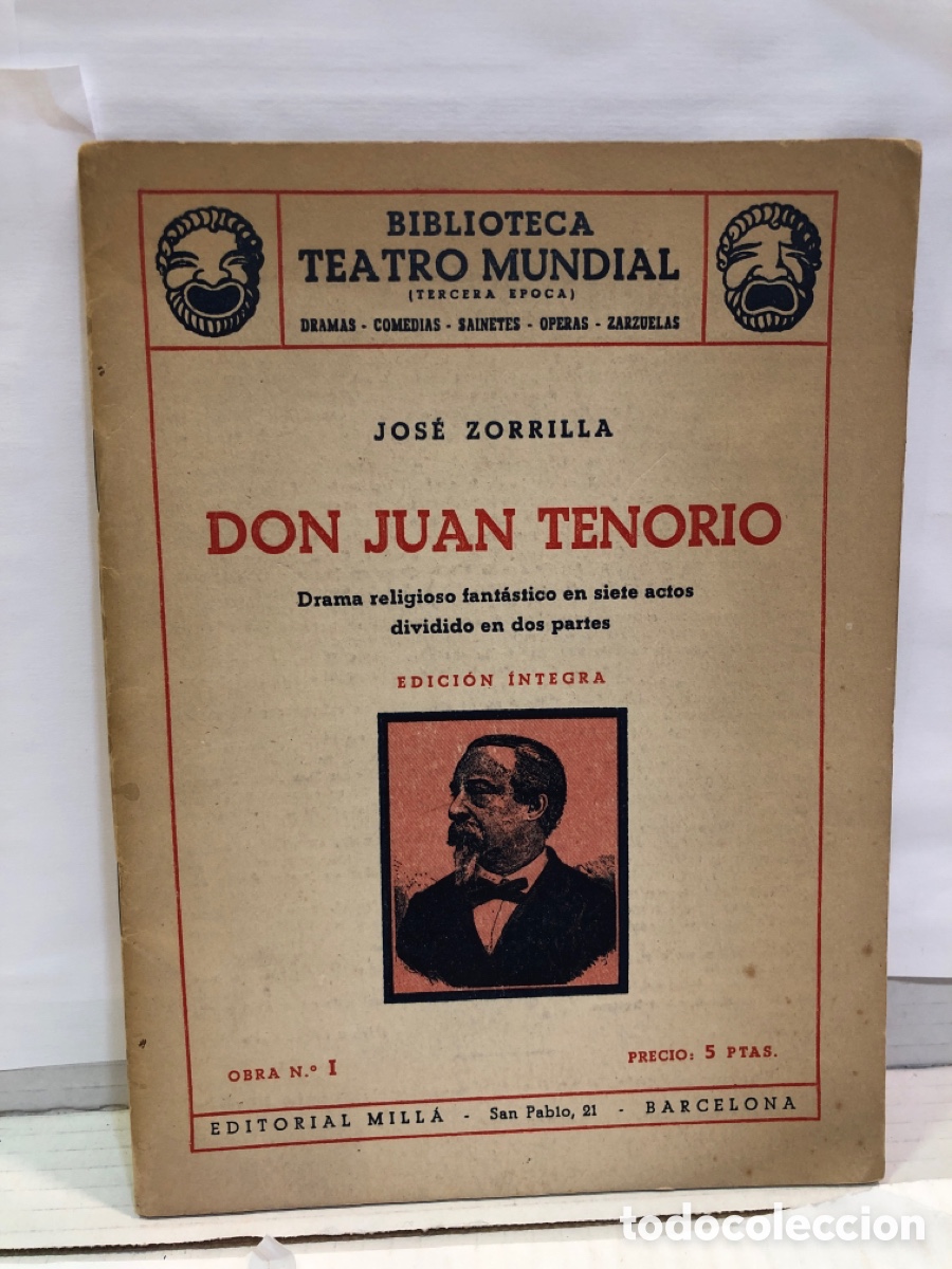 Livres d'occasion: Don Juan Tenero - Jose Zorrilla