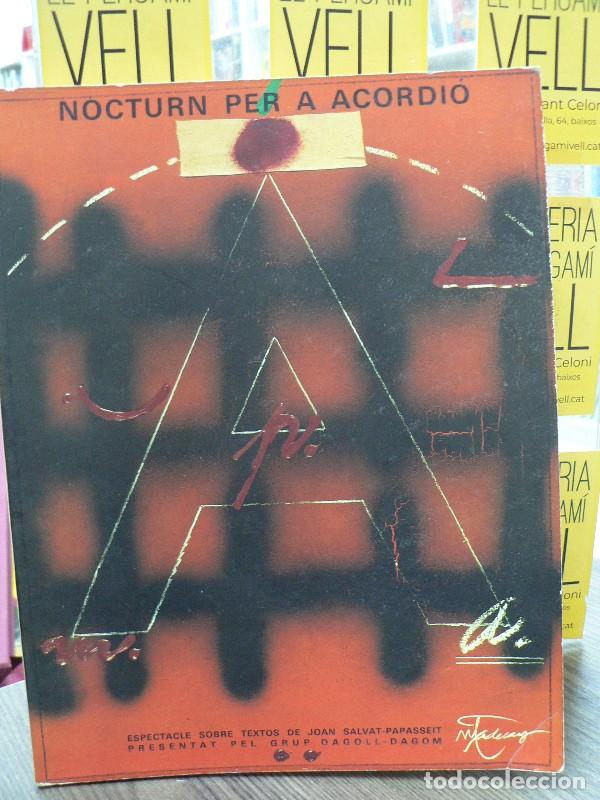 Libros de segunda mano: Nocturn per acordi&oacute; - Salvat-Papasseit, Joan ; Dagoll Dagom - Edicions del Mall - 1975