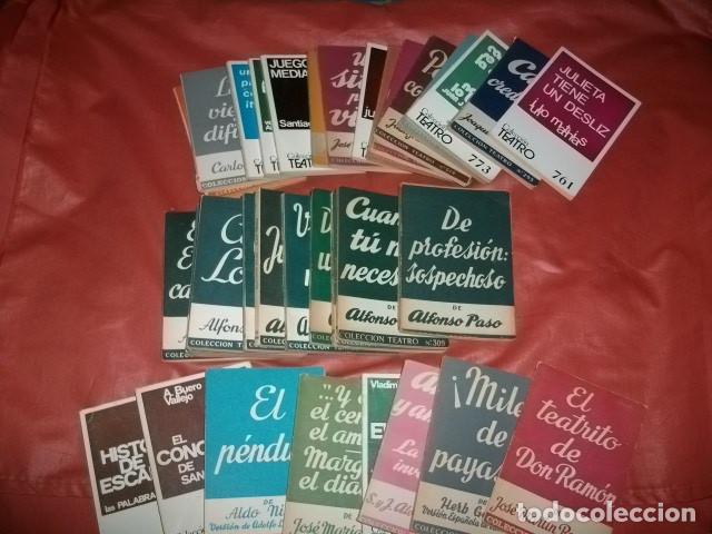 Libros de segunda mano: LOTE DE 37 N&Uacute;MEROS COLECCI&Oacute;N TEATRO ALFIL Y ESCELICER
