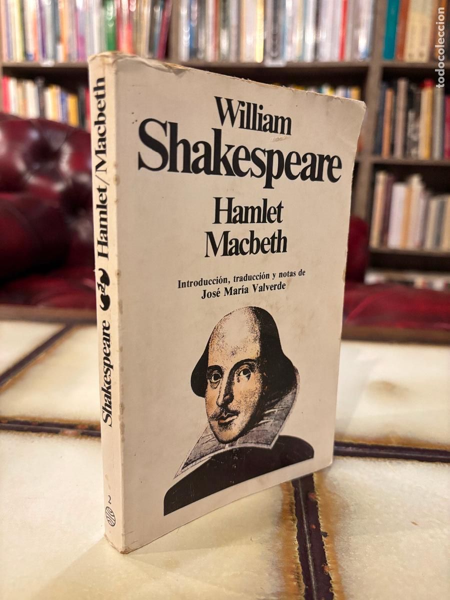 Libros de segunda mano: Hamlet. Macbeth. William Shakespeare. PEDIDO M&Iacute;NIMO 5&euro;