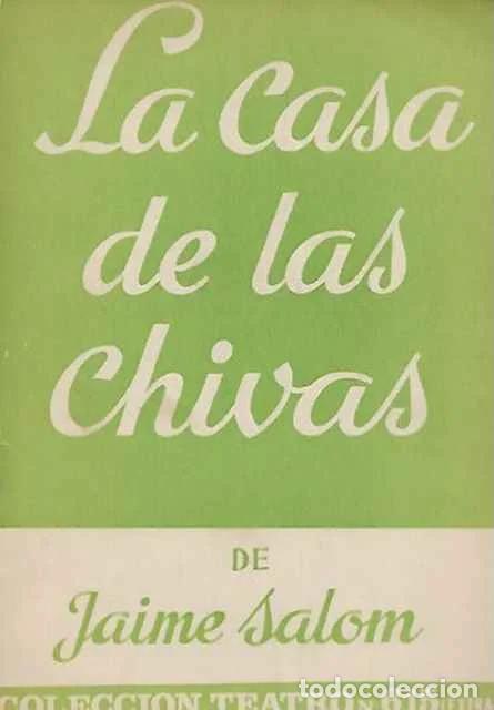 Livres d'occasion: La casa de las chivas - Jaime Salom