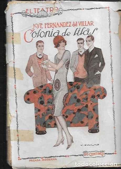 Livros em segunda m&atilde;o: Colonia de lilas - Jose Fernandez del Villar