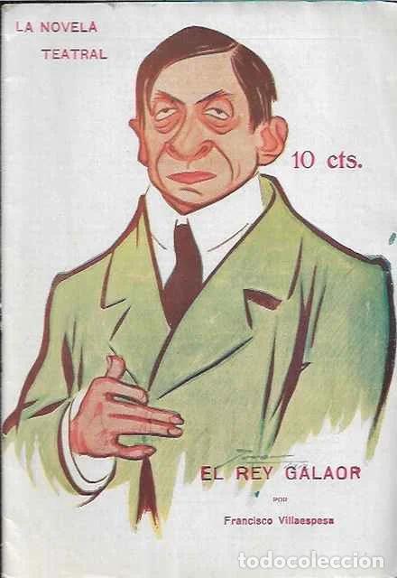 Livros em segunda m&atilde;o: El rey galaor - Francisco Villaespesa
