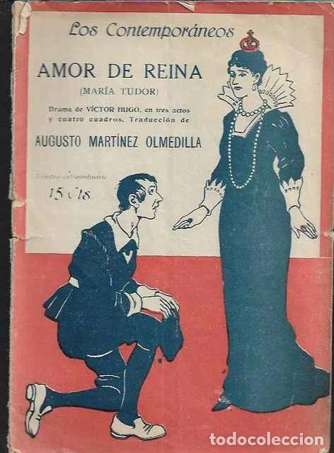 Livros em segunda m&atilde;o: Amor de reina - Augusto Martinez Olmedilla
