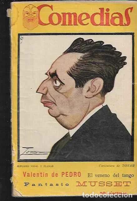 Libros de segunda mano: Comedias. El veneno del tango. Fantasio - Valentin de Pedro y Musset