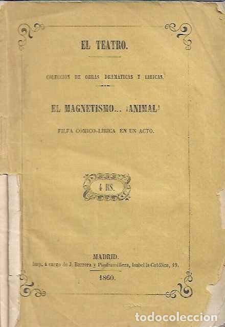 Libros de segunda mano: El magnetismo... &iexcl;Animal! - Don Luis Cort&eacute;s y Sua&ntilde;a