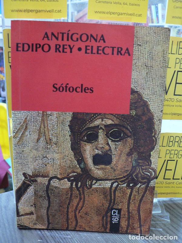 Libros de segunda mano: Antigona; Edipo Rey; Electra - Sofocles - Editorial Labor - Coleccion Labor.nueva Serie, N&ordm; 16