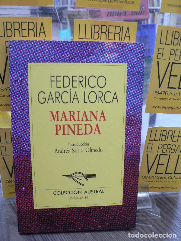 Libros de segunda mano: Mariana Pineda - Garc&iacute;a Lorca, Federico - Espasa-calpe - Nueva Austral, 145