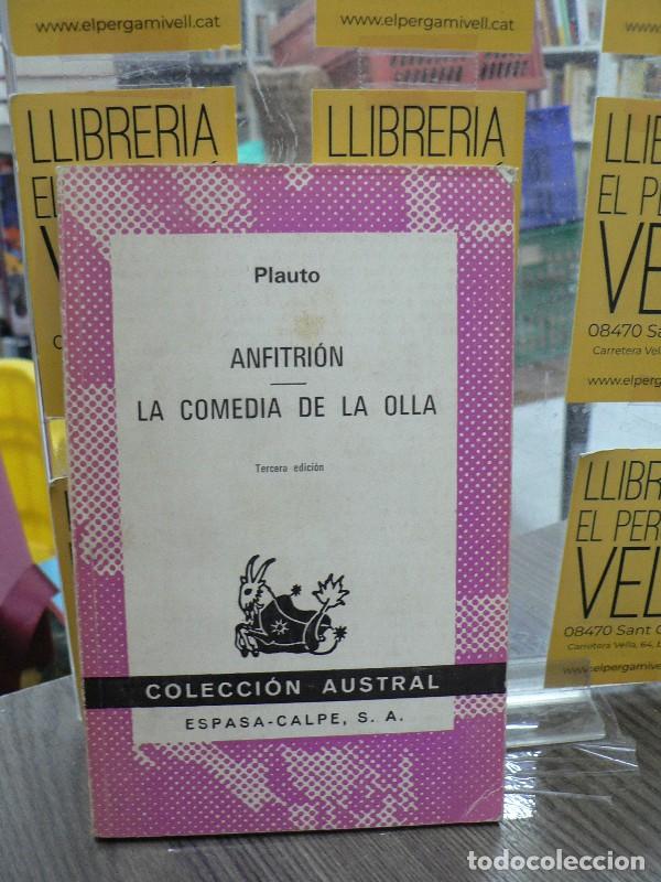 Libros de segunda mano: Anfitri&oacute;n ; la Comedia de la Olla - Plauto, Tito Maccio - Espasa-calpe - Austral, 1388