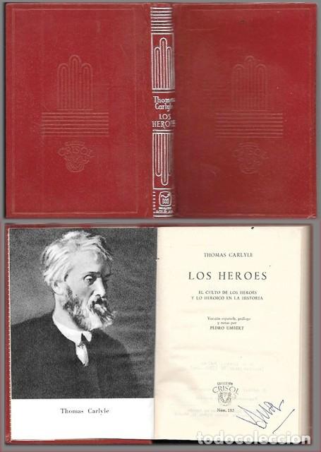 Livros em segunda m&atilde;o: LOS HEROES - COLECCI&Oacute;N CRISOL N&ordm; 183 - CARLYLE, THOMAS - A-CRISOL-2009