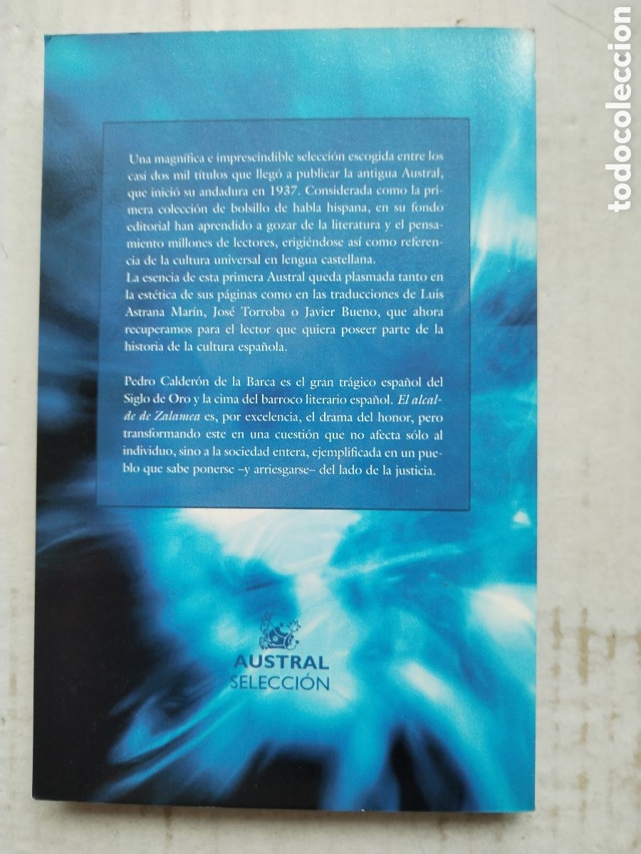 Libros de segunda mano: EL ALCALDE DE ZALAMEA/CALDER&Oacute;N DE LA BARCA - Foto 3