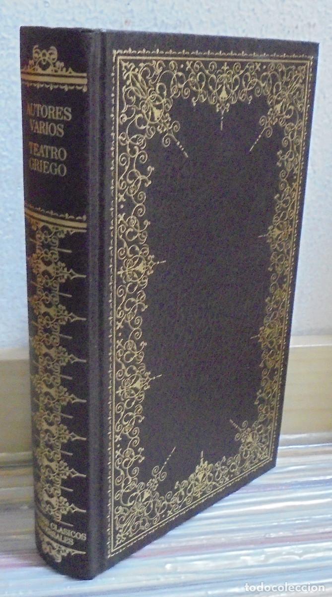 Libros de segunda mano: Teatro griego. Autores varios (Esquilo, Sofocles, Euripides, Arist&oacute;fanes, Menandro)