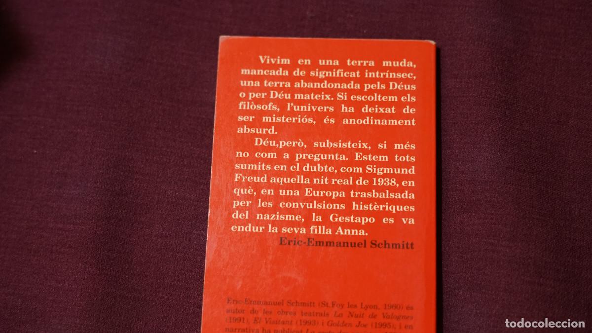 Libros de segunda mano: Eric-Emmanuel Schmitt - El visitant - Llibres de lindex 1996 - Foto 3