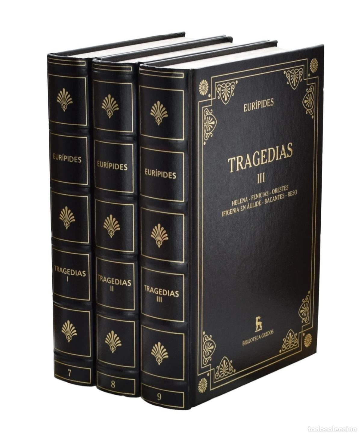Libros de segunda mano: TRAGEDIAS I-II-III (EDICI&Oacute;N COMPLETA EN 3 TOMOS) - EUR&Iacute;PIDES