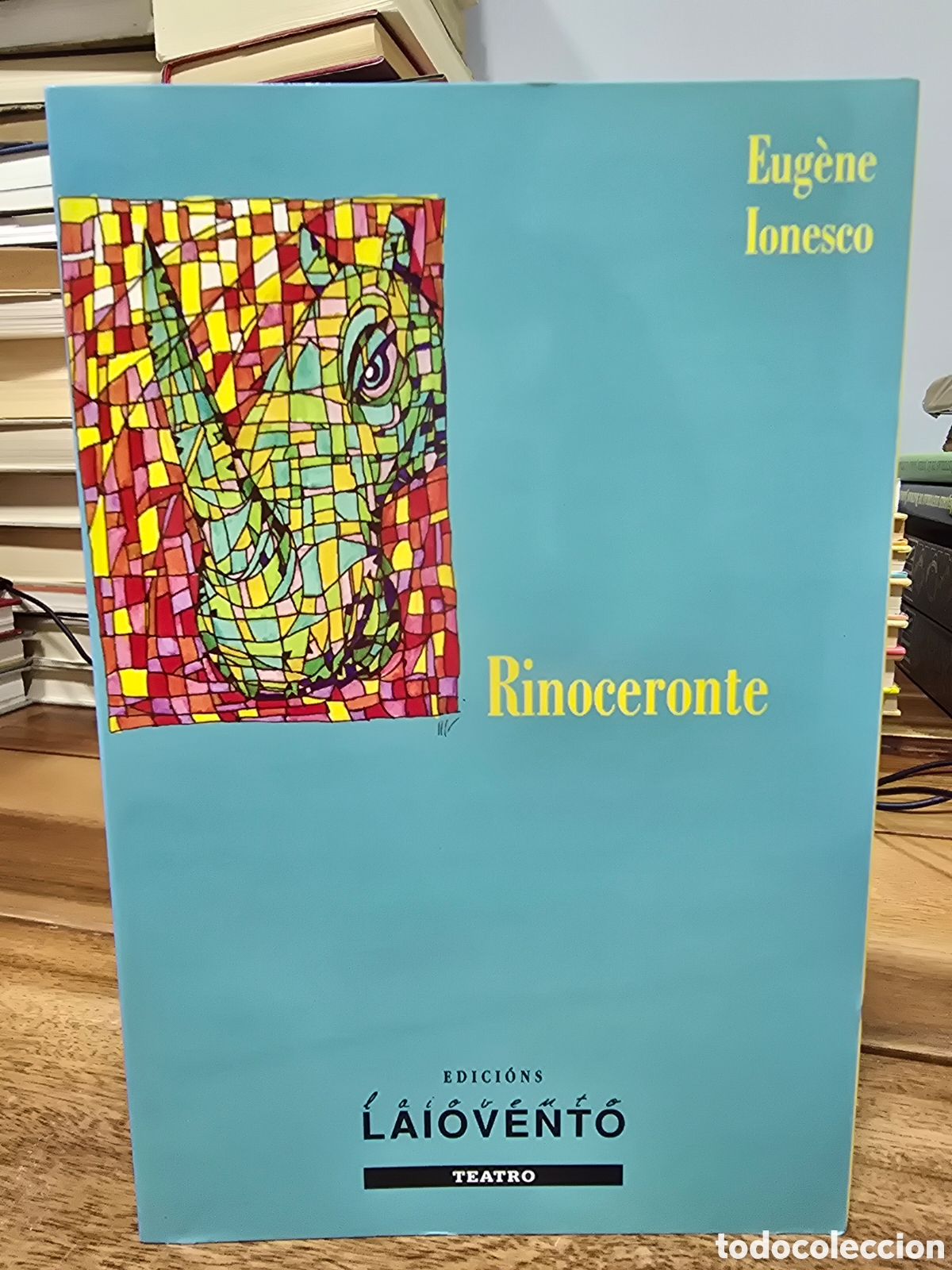 Libros de segunda mano: RINCERONTE Eugene Ionesco EDICIONS LAIOVENTO 2004 teatro (gallego)