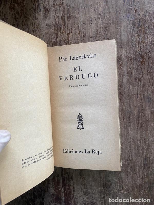 Libros de segunda mano: El Verdugo - Lagerkvist P&auml;r
