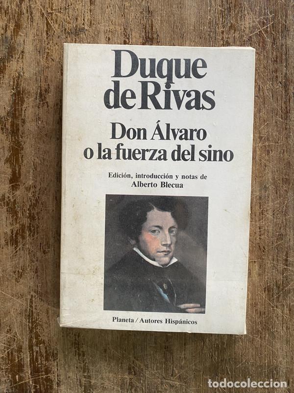 Libros de segunda mano: Don alvaro o la fuerza del sino - Duque de Rivas