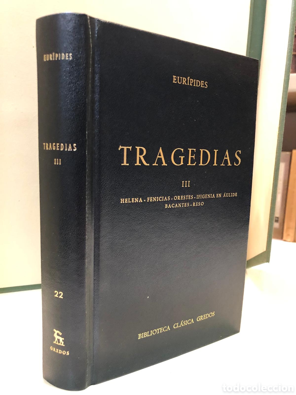 Second hand books: Tragedias III - Eur&iacute;pides