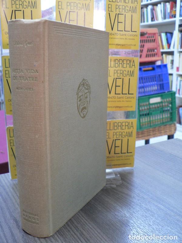 Libros de segunda mano: Mitja vida de teatre: Mem&ograve;ries - Adri&agrave; Gual - Editorial Aedos - 1960, 1&ordf; ed. - Biblioteca Biogr&agrave;fica
