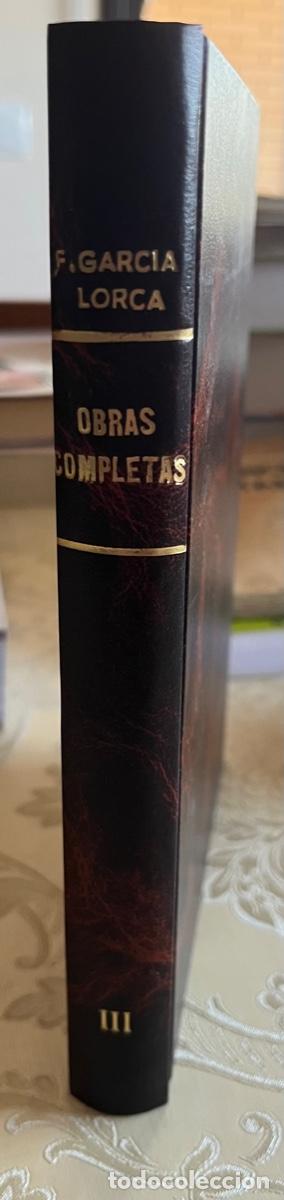 Libros de segunda mano: Garc&iacute;a Lorca, Federico.- Obras completas. Volumen tercero (ed. Losada)